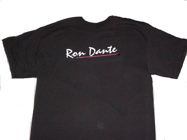 Ron Dante black T-shirt